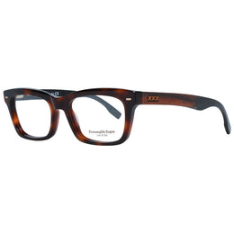 Ermenegildo Zegna Brown Plastic Glasses (Frames)