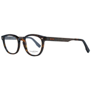 Ermenegildo Zegna Brown Plastic Glasses (Frames)
