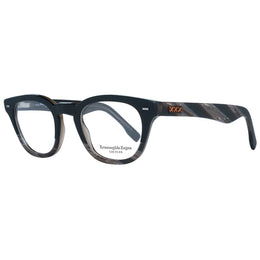 Ermenegildo Zegna Black Plastic Glasses (Frames)