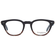 Ermenegildo Zegna Brown Plastic Glasses (Frames)
