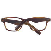 Ermenegildo Zegna Brown Plastic Glasses (Frames)