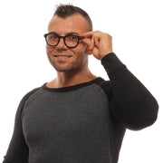 Ermenegildo Zegna Black Horn Glasses (Frames)