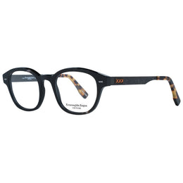 Ermenegildo Zegna Brown Horn Glasses (Frames)