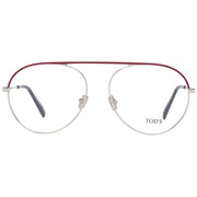 Tod's Red Metal Glasses (Frames)