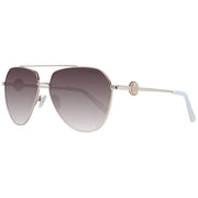 Guess Gold Metal Sunglasses