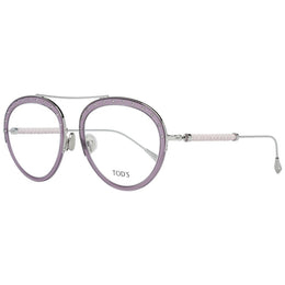 Tod's Purple Metal & Leather Glasses (Frames)
