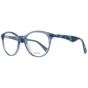 Police Blue Plastic Glasses (Frames)