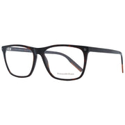 Ermenegildo Zegna Brown Plastic Glasses (Frames)