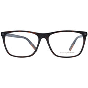 Ermenegildo Zegna Brown Plastic Glasses (Frames)