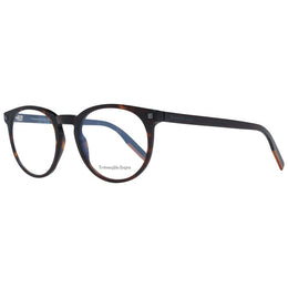 Ermenegildo Zegna Brown Plastic Glasses (Frames)