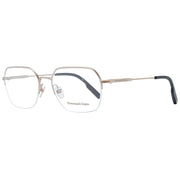 Ermenegildo Zegna Silver Metal Glasses (Frames)