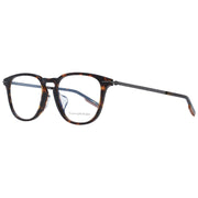 Ermenegildo Zegna Brown Plastic Glasses (Frames)