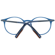 Ermenegildo Zegna Blue Plastic & Titanium Glasses (Frames)