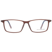 Ermenegildo Zegna Brown Plastic Glasses (Frames)
