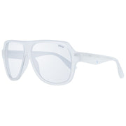 BMW White Plastic Sunglasses