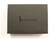 Billionaire Italian Couture Brown Leather Cardholder Wallet