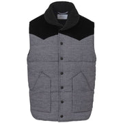 Gran Sasso Gray Cotton Sleveless Jacket