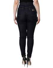 Dolce & Gabbana Black GRACE High Waist Skinny Denim Jeans