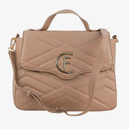 CRISTINAEFFE Beige Ecopelle Women Shoulder Bag