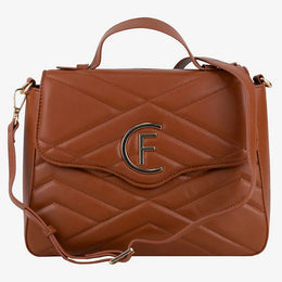 CRISTINAEFFE Marrone Ecopelle Women Shoulder Bag