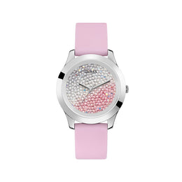 Guess Multicolor Rubber Dress Watch