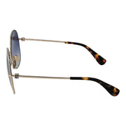 Max Mara Gold Metal Sunglasses
