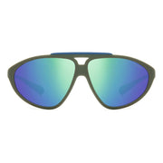 Polaroid Green Rubber Sunglasses