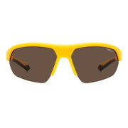 Polaroid Yellow Resin Sunglasses