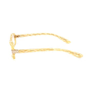 Bottega Veneta Yellow Acetate Glasses (Frames)