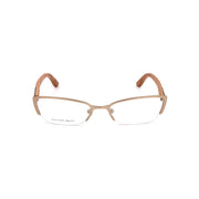 Alexander McQueen Brown Metal Glasses (Frames)