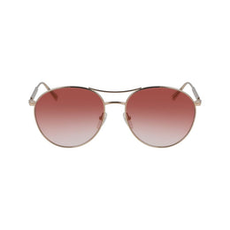 Longchamp Rose Gold Metal Sunglasses