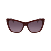Longchamp Red Acetate Sunglasses