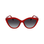 Longchamp Red Acetate Sunglasses