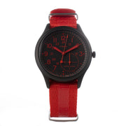 Timex Red Nylon Sport Watch