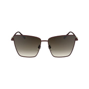 Longchamp Red Metal Sunglasses