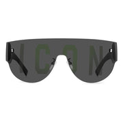 Dsquared² Black Metal Sunglasses