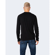 Armani Exchange Black Cotton Long Sleeve T-Shirt
