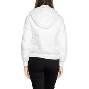 Armani Exchange White Polyamide Coat
