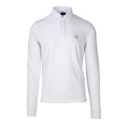 Armani Exchange White Cotton Long Sleeve T-Shirt