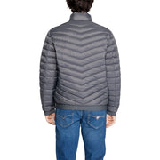 Armani Exchange Gray Polyester Coat