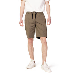 Suns Green Nylon Bermuda Shorts