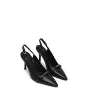 Furla Black Leather Pumps