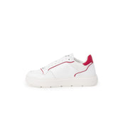 Love Moschino Red Polyethylene Low Top Sneakers