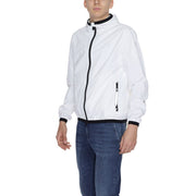 Suns White Polyester Shell Jacket