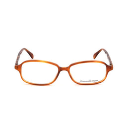 Ermenegildo Zegna Brown Plastic Glasses (Frames)