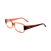 Emilio Pucci Orange Plastic Glasses (Frames)