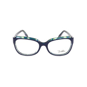 Emilio Pucci Blue Plastic Glasses (Frames)