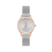 Ted Baker Silver Stainless Steel Dress Watch