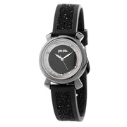 Folli Follie Black Plastic Dress Watch
