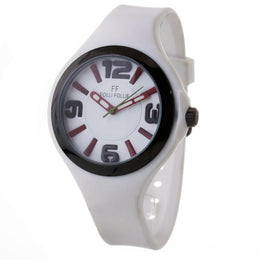 Folli Follie White Synthetic Sport Watch
